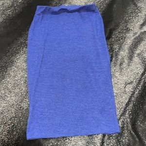 Forever 21 blue skirt